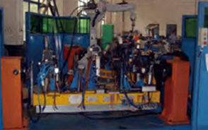 機器人工作站及焊接變位機